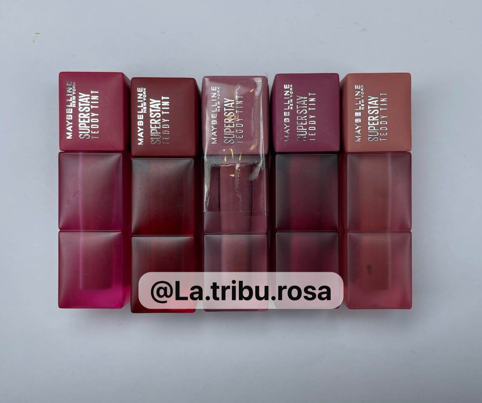 Lote solo Teddy tint 5pz #JL267