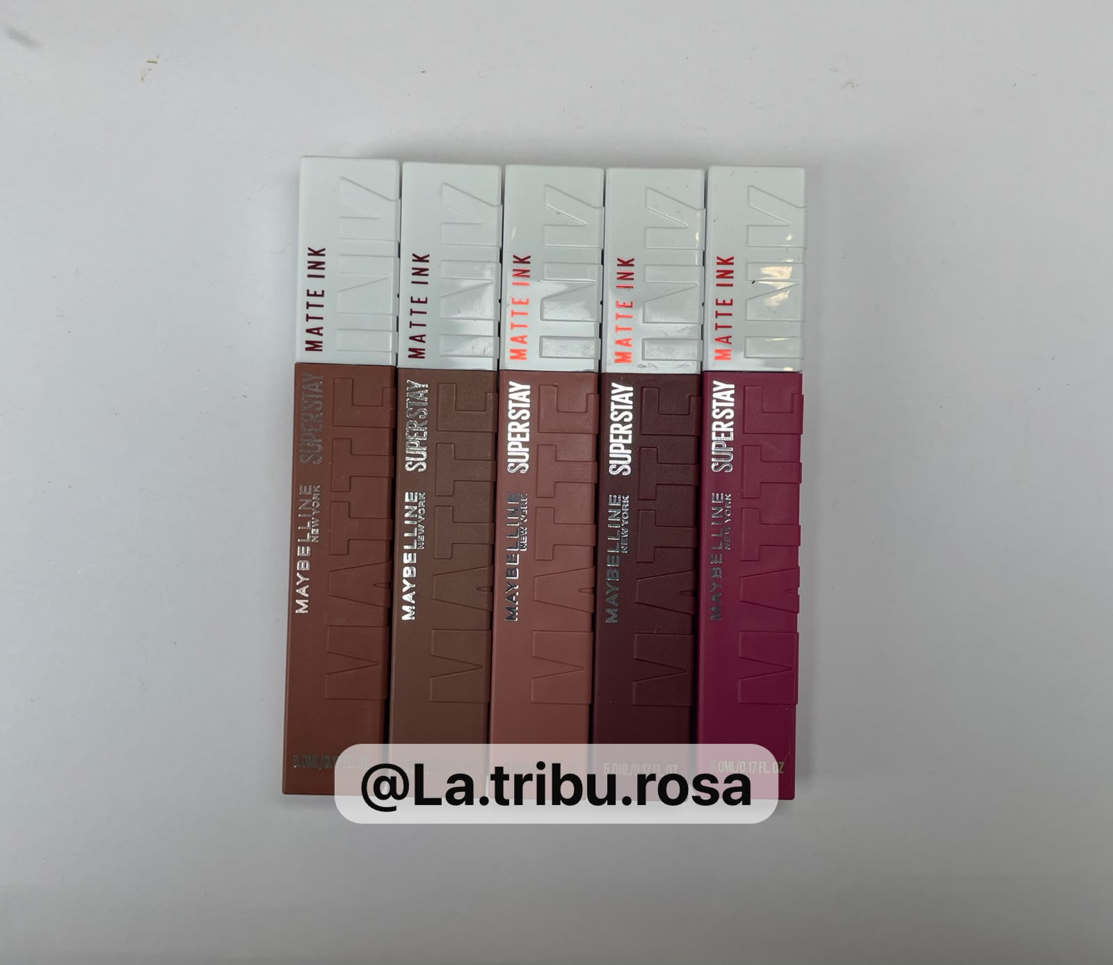 Lote solo Labial Matte Ink Maybelline 5 pz #JL315