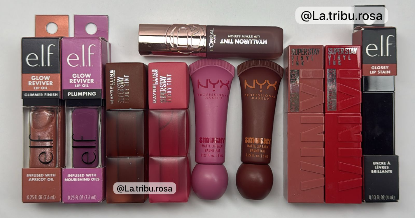 Lote especial de labiales/glosses 10pz #MA240