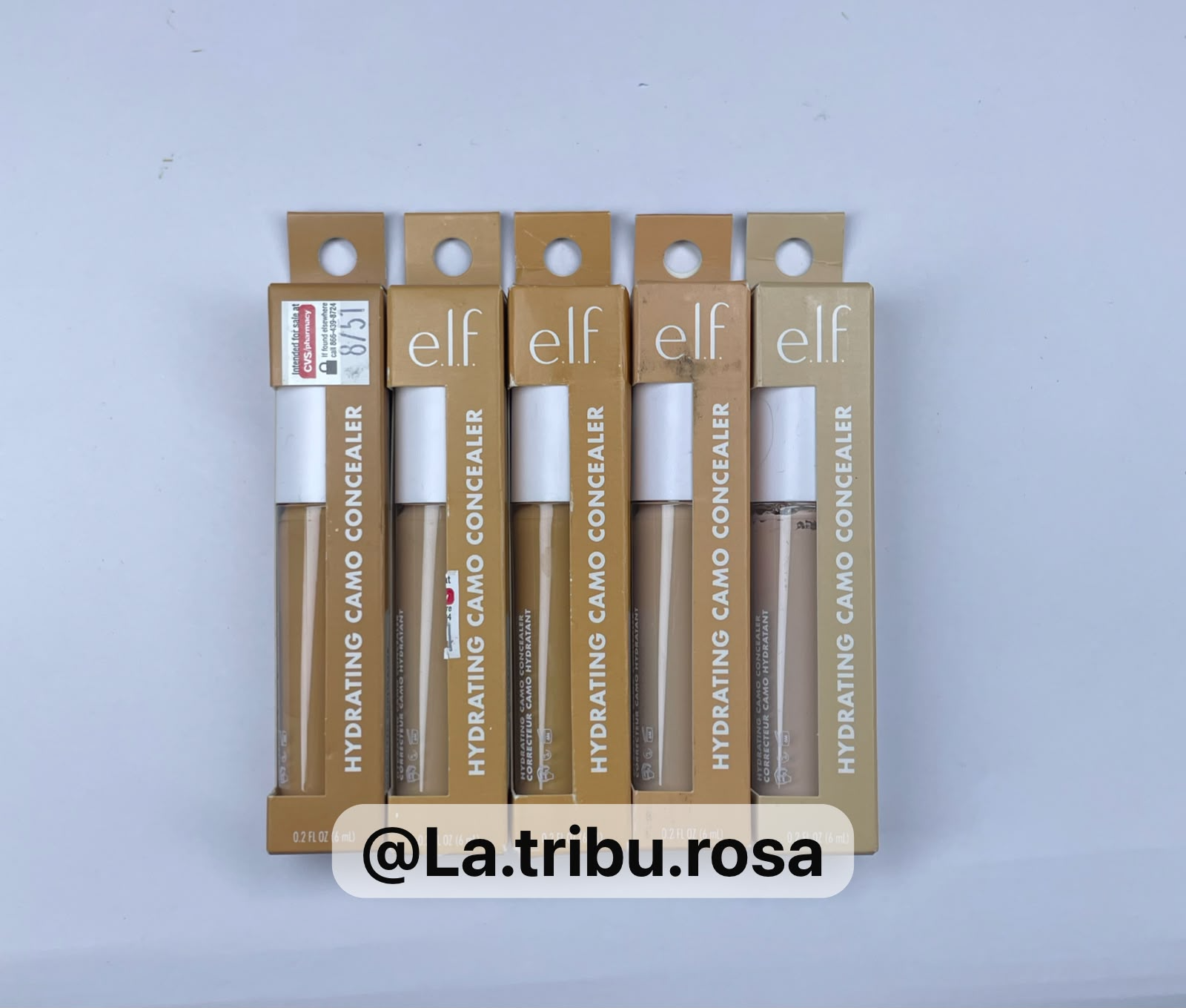 lote de correctores hidratantes elf 5pz #JL306