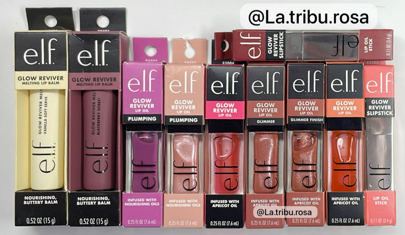 Lote especial glosses elf 10pz #M169