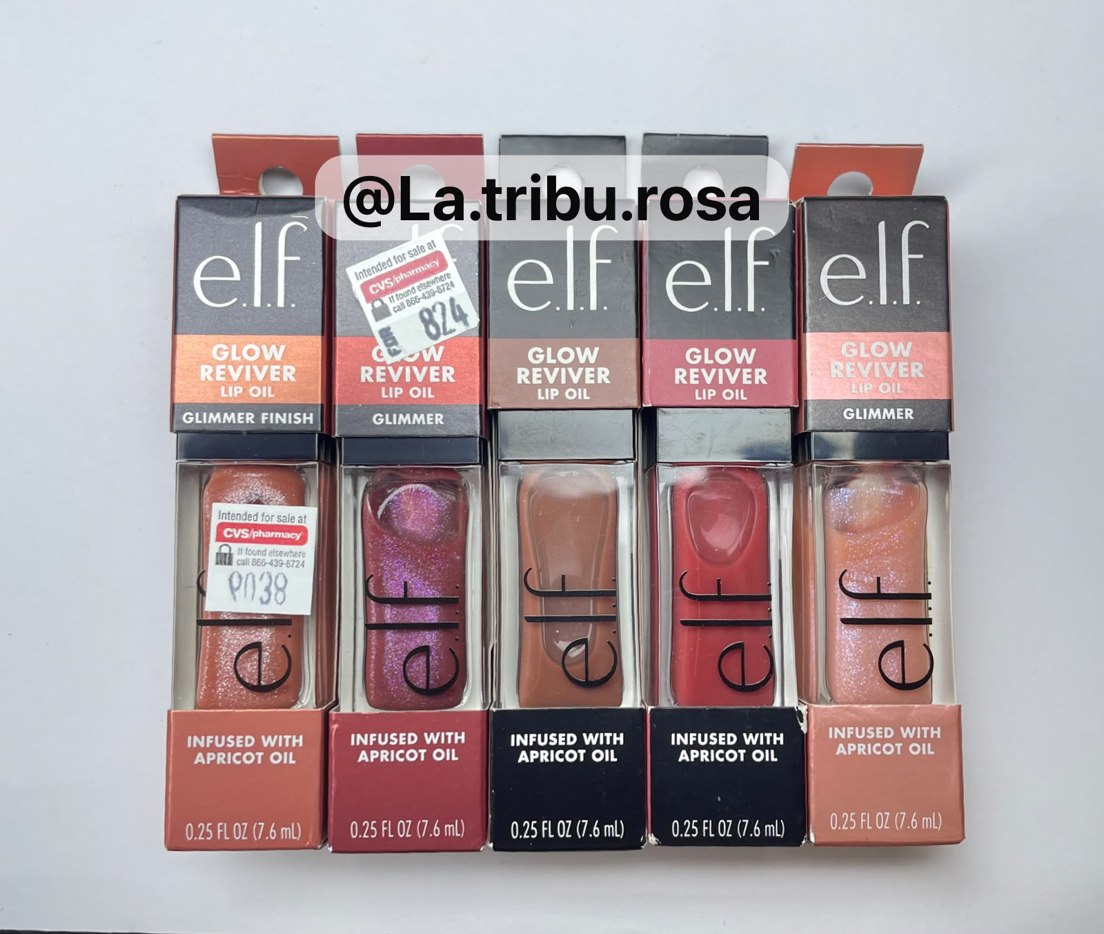 Lote de Lip oil elf 5 pz #JL240