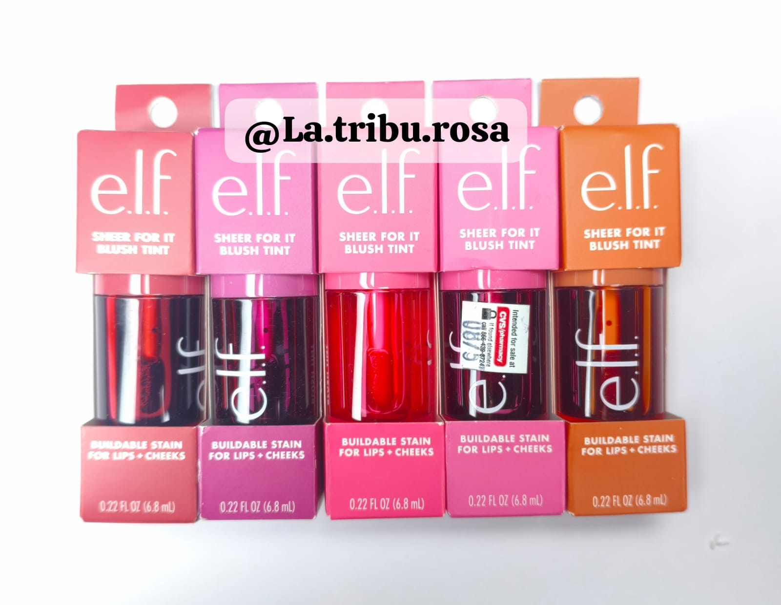 Lote tintas  elf 5 pz #JL206