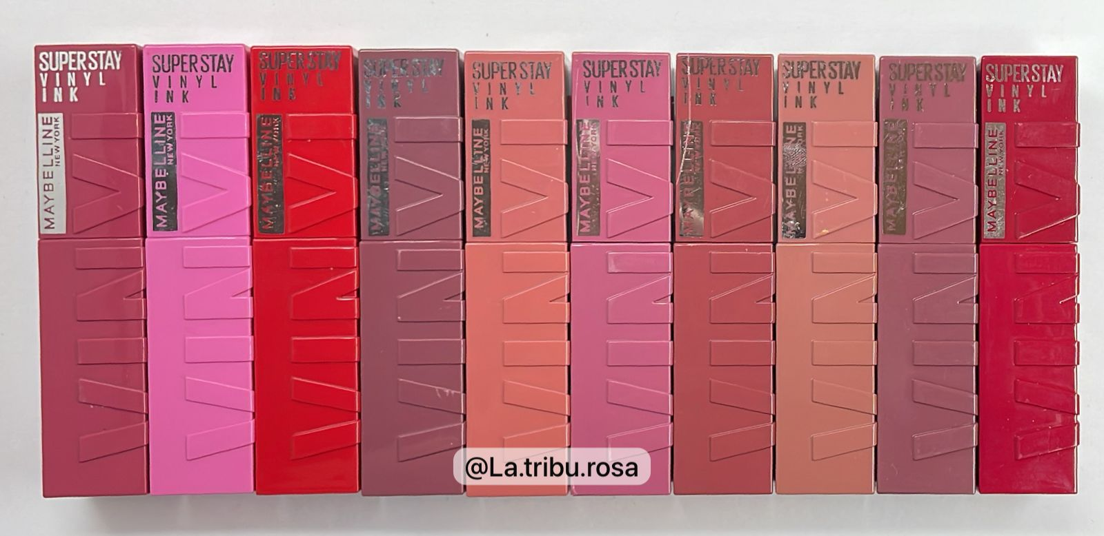 Lote Vinyl de Maybelline labiales 10 pz  #M183
