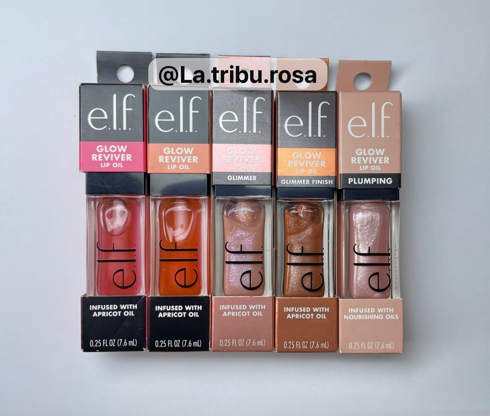 Lote de Lip oil elf 5 pz #JL234