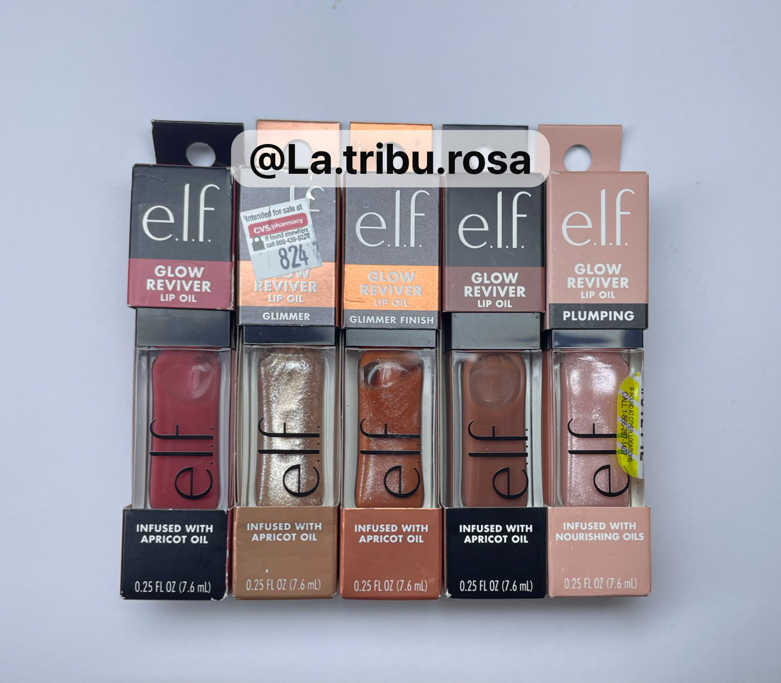 Lote de Lip oil elf 5 pz #JL236