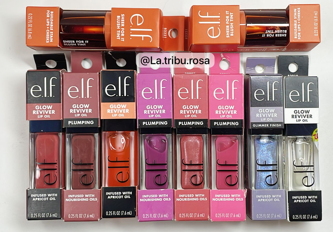 Lote de Lip oil/ Tintas con leve empaque dañado 10pz #A285