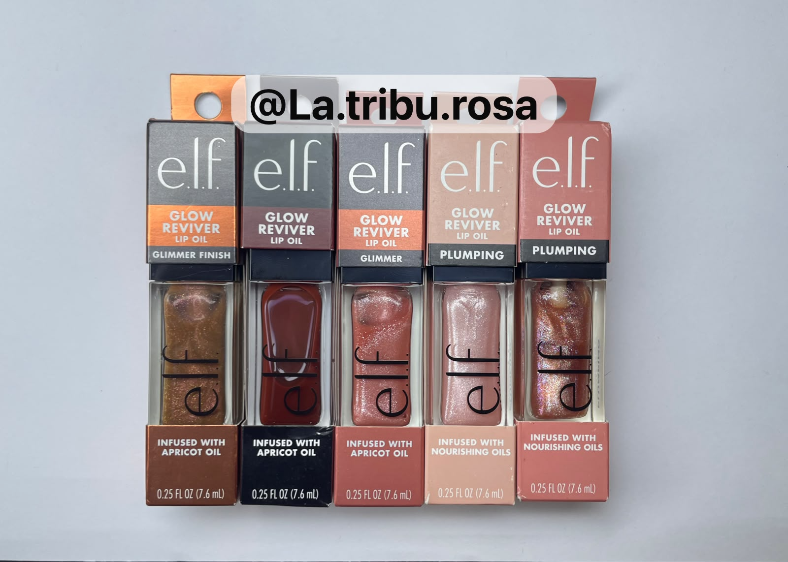Lote de Lip oil elf 5 pz #JL238