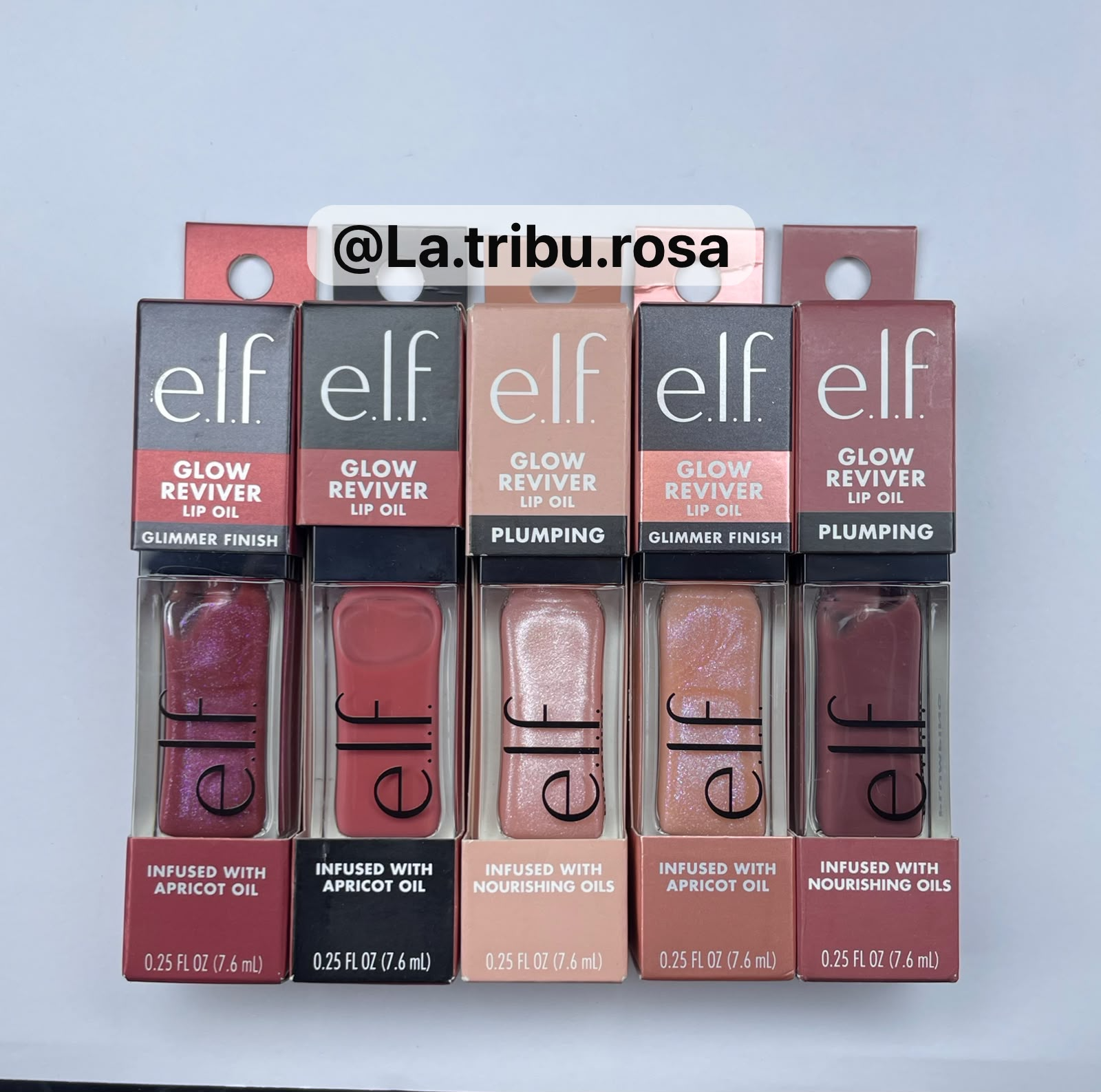 Lote de Lip oil elf 5 pz #JL243
