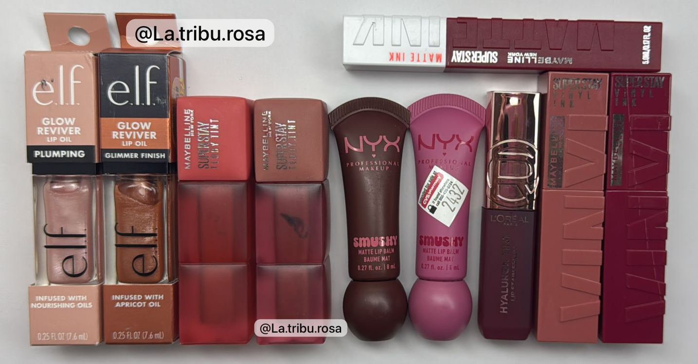 Lote especial de labiales/glosses 10pz #MA242