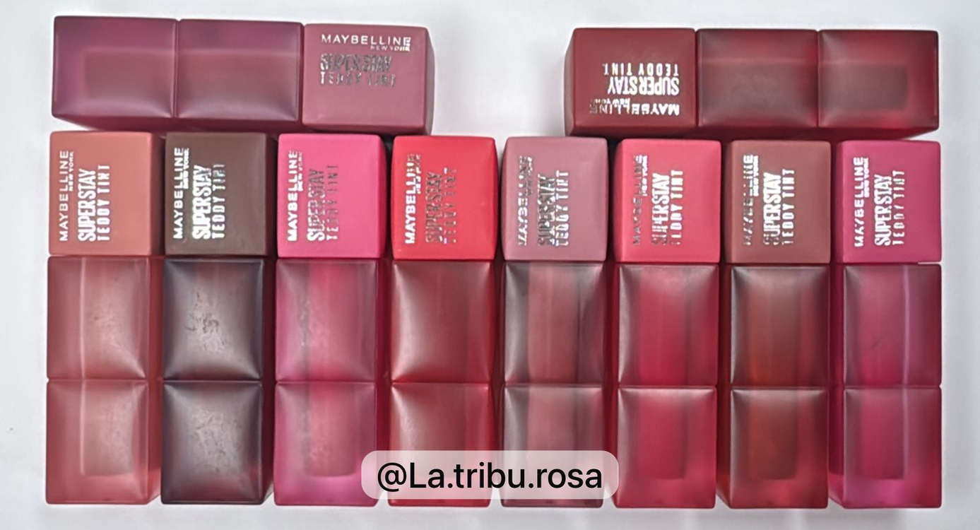 Lote solo Teddy tint 10pz #MA239