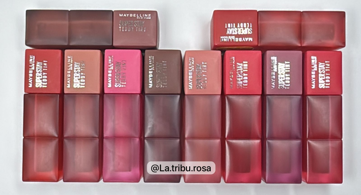 Lote solo Teddy tint 10pz #MA238