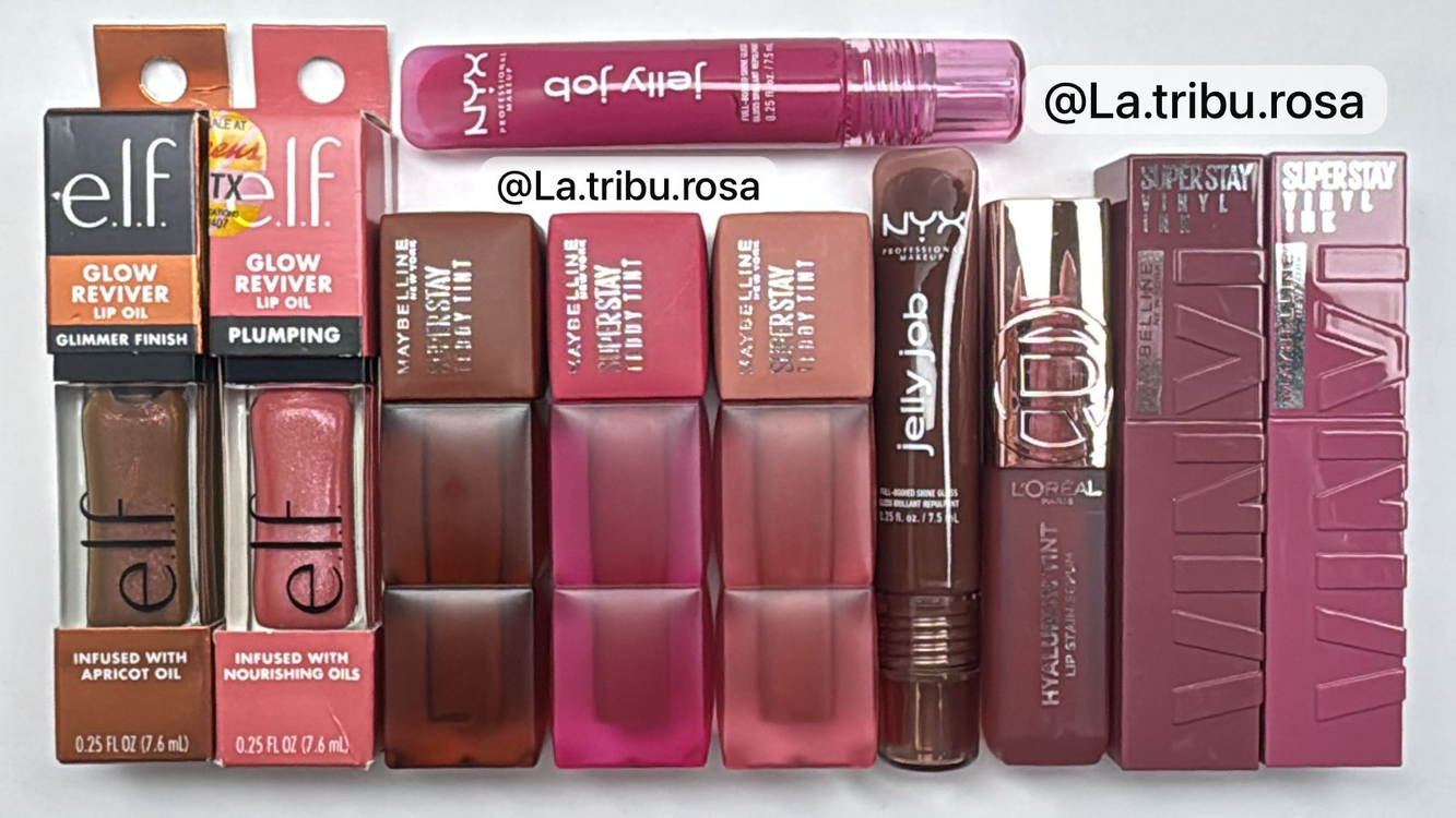 Lote especial de labiales/glosses 10pz #MA243
