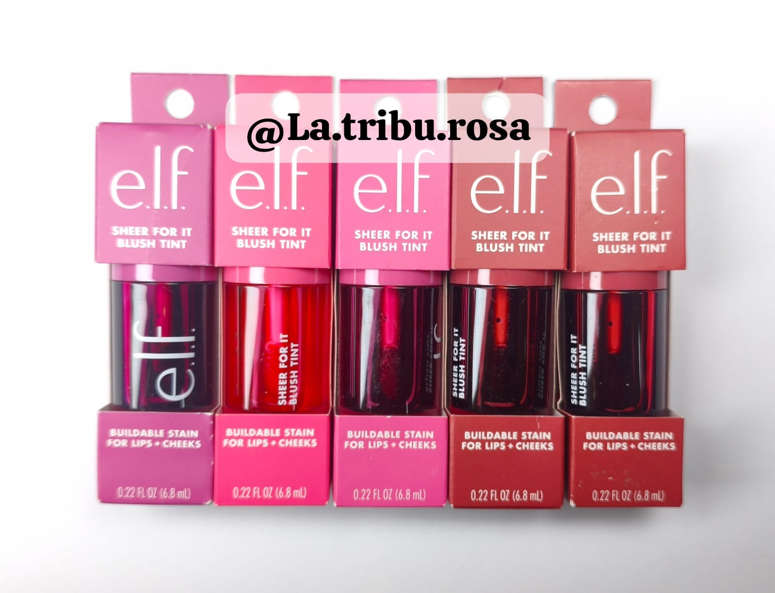 Lote tintas  elf 5 pz #JL219