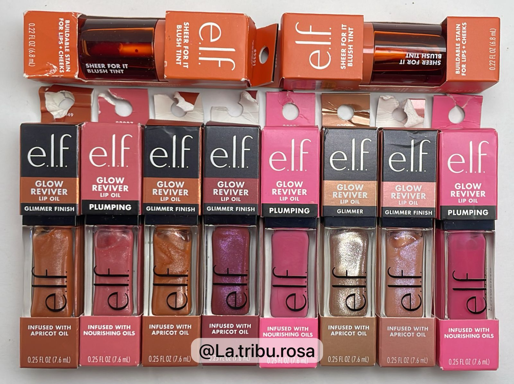 Lote de Tintas y Lip Oil 10pz #A248