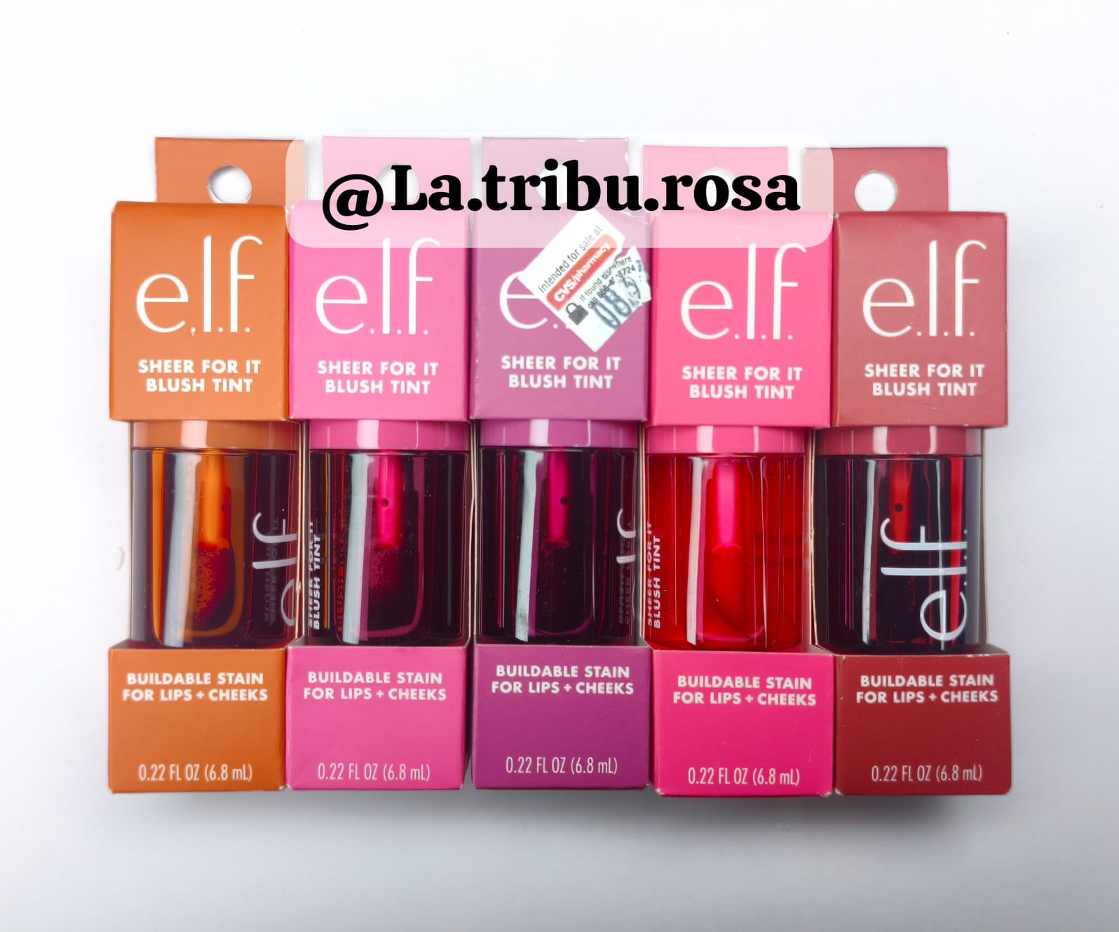 Lote tintas  elf 5 pz #JL203