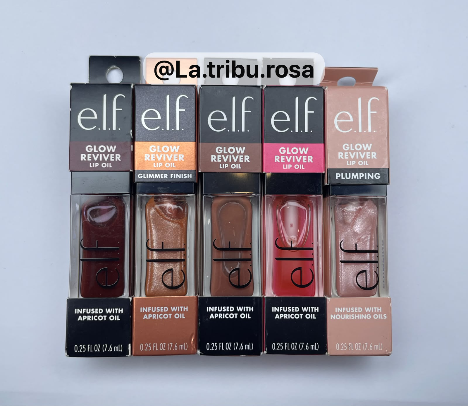 Lote de Lip oil elf 5 pz #JL242