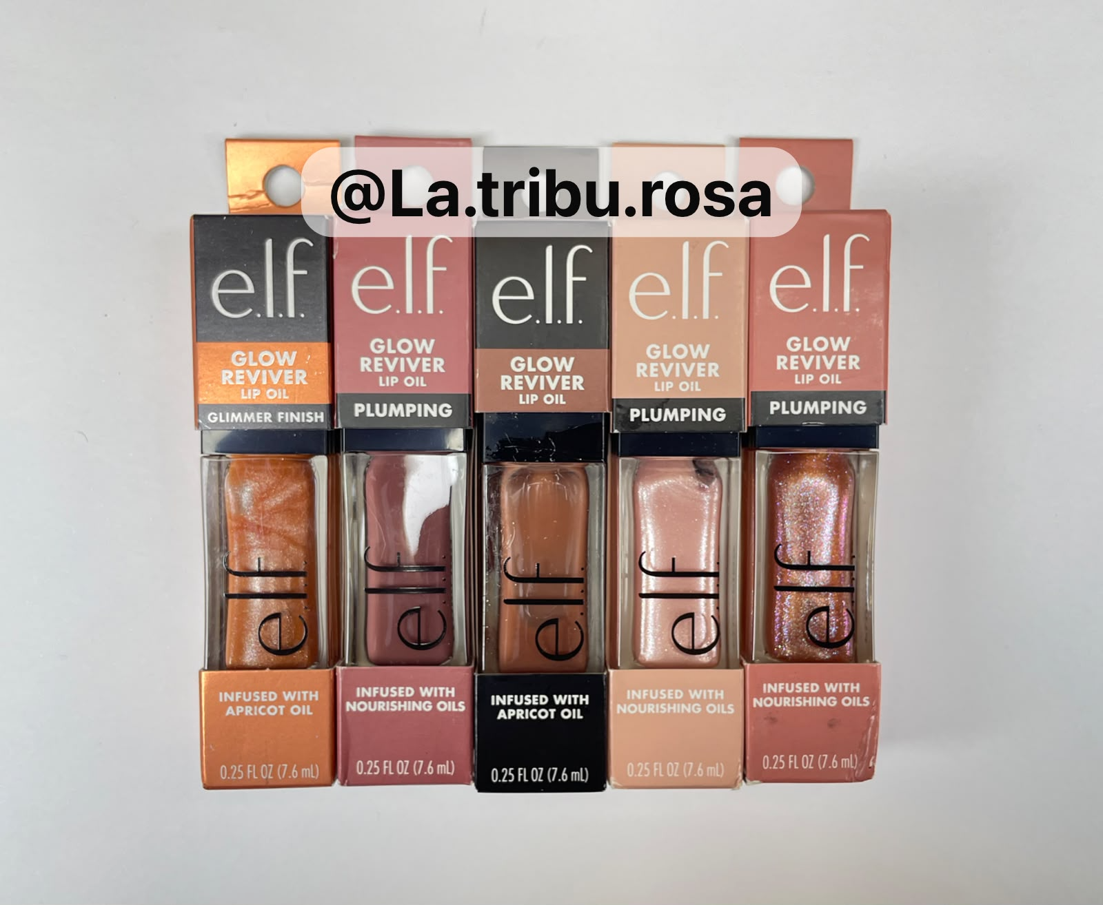 Lote de Lip oil elf 5 pz #JL227
