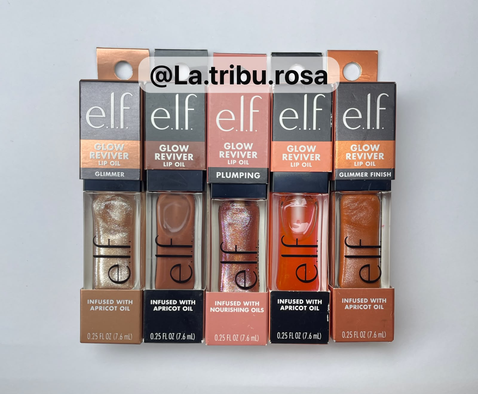 Lote de Lip oil elf 5 pz #JL239