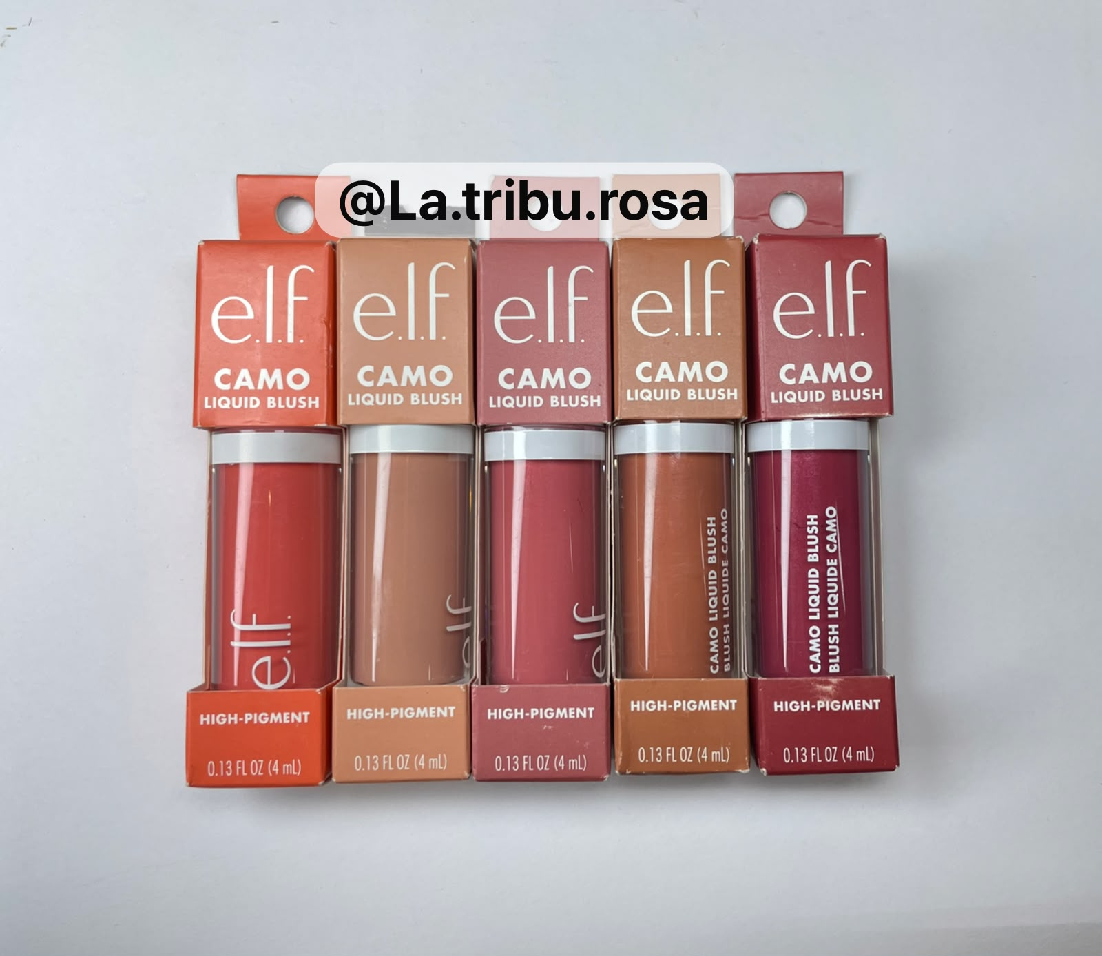 Lote camo blush 5 pz #JL246