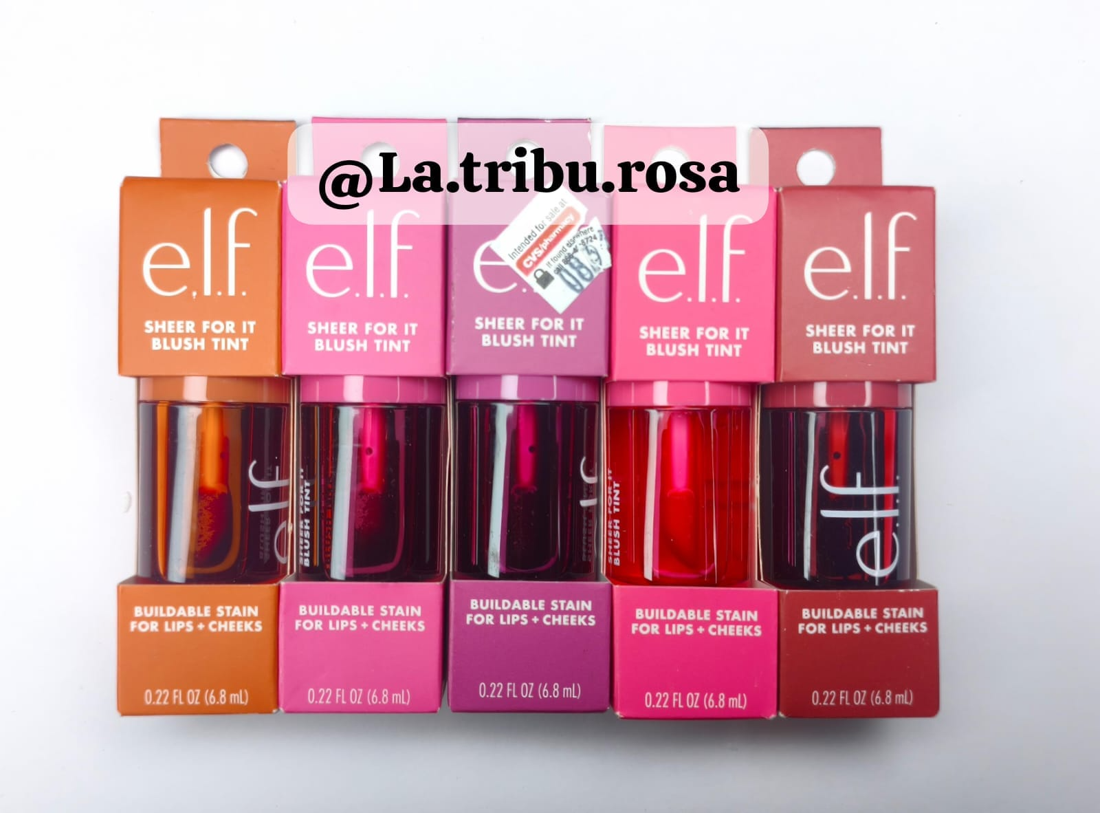 Lote tintas  elf 5 pz #JL207