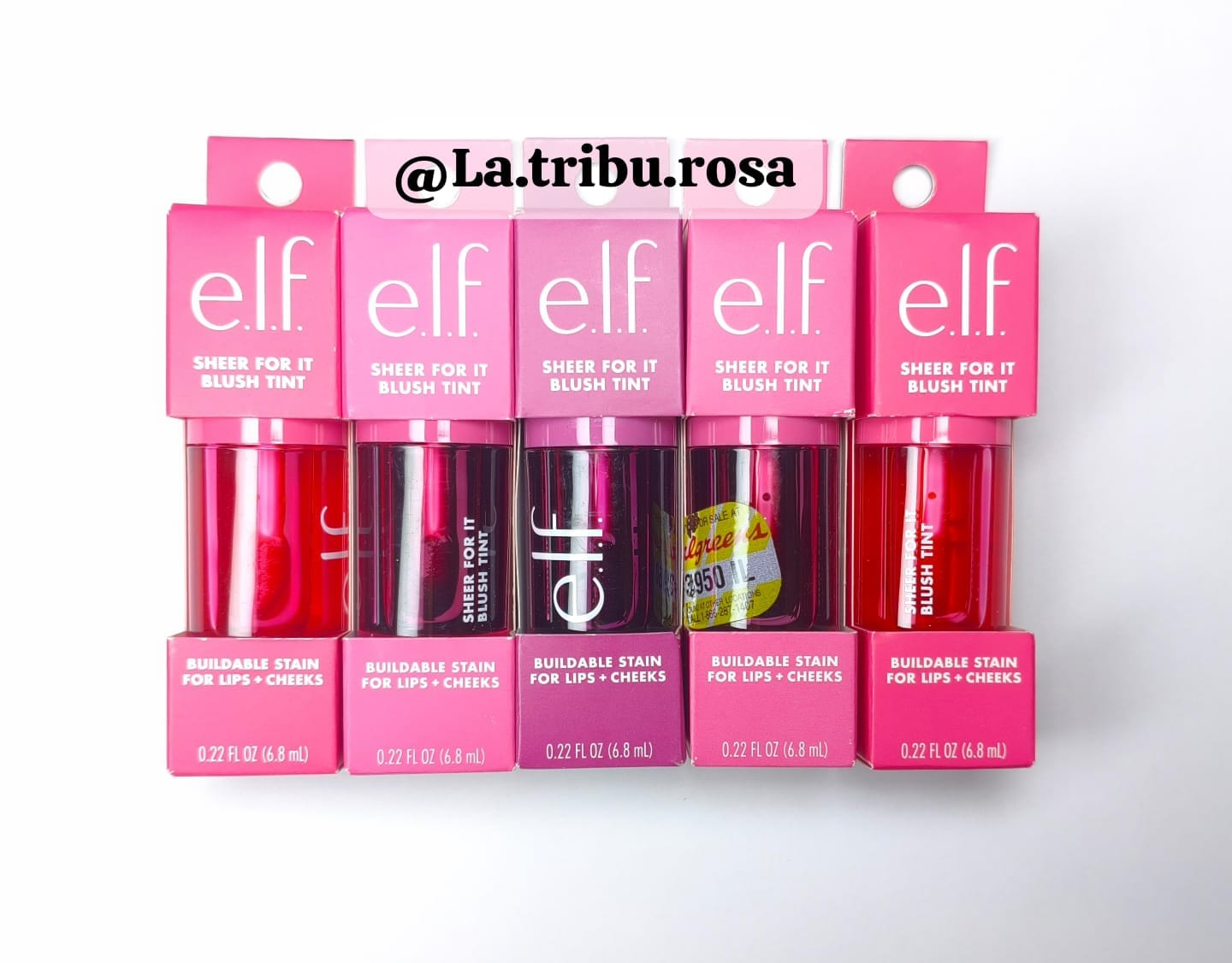 Lote tintas  elf 5 pz #JL200