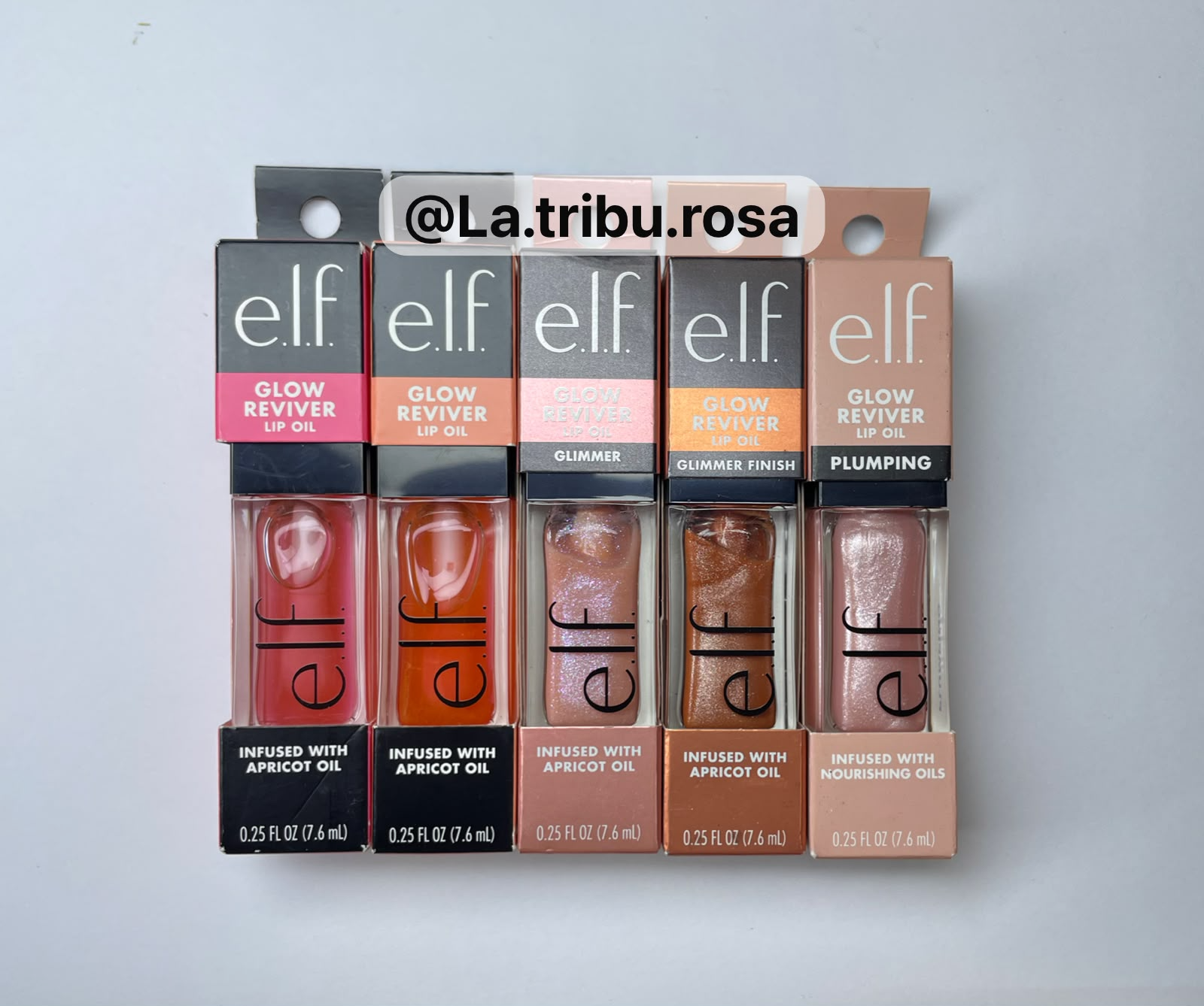 Lote de Lip oil elf 5 pz #JL233