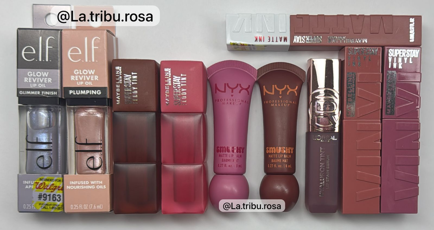 Lote especial de labiales/glosses 10pz #MA241