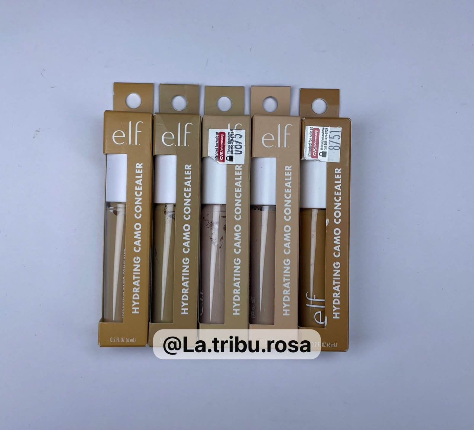lote de correctores hidratantes elf 5pz #JL307