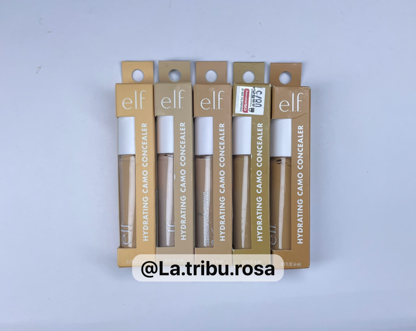 lote de correctores hidratantes elf 5pz #JL305
