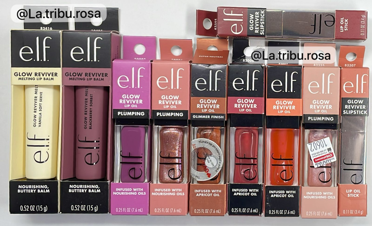Lote especial glosses elf 10pz #M170