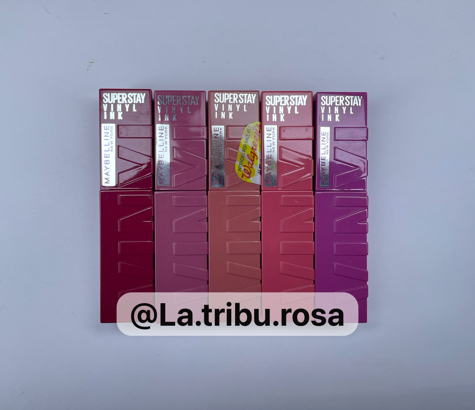 Lote Vinyl de Maybelline labiales 5pz #JL310