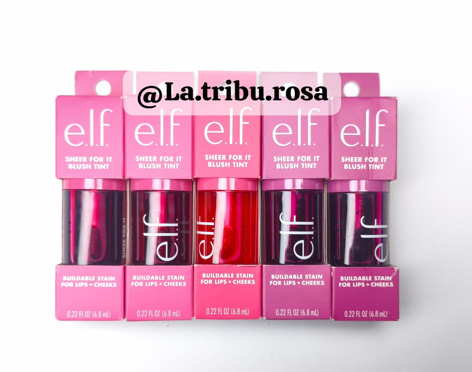 Lote tintas  elf 5 pz #JL202