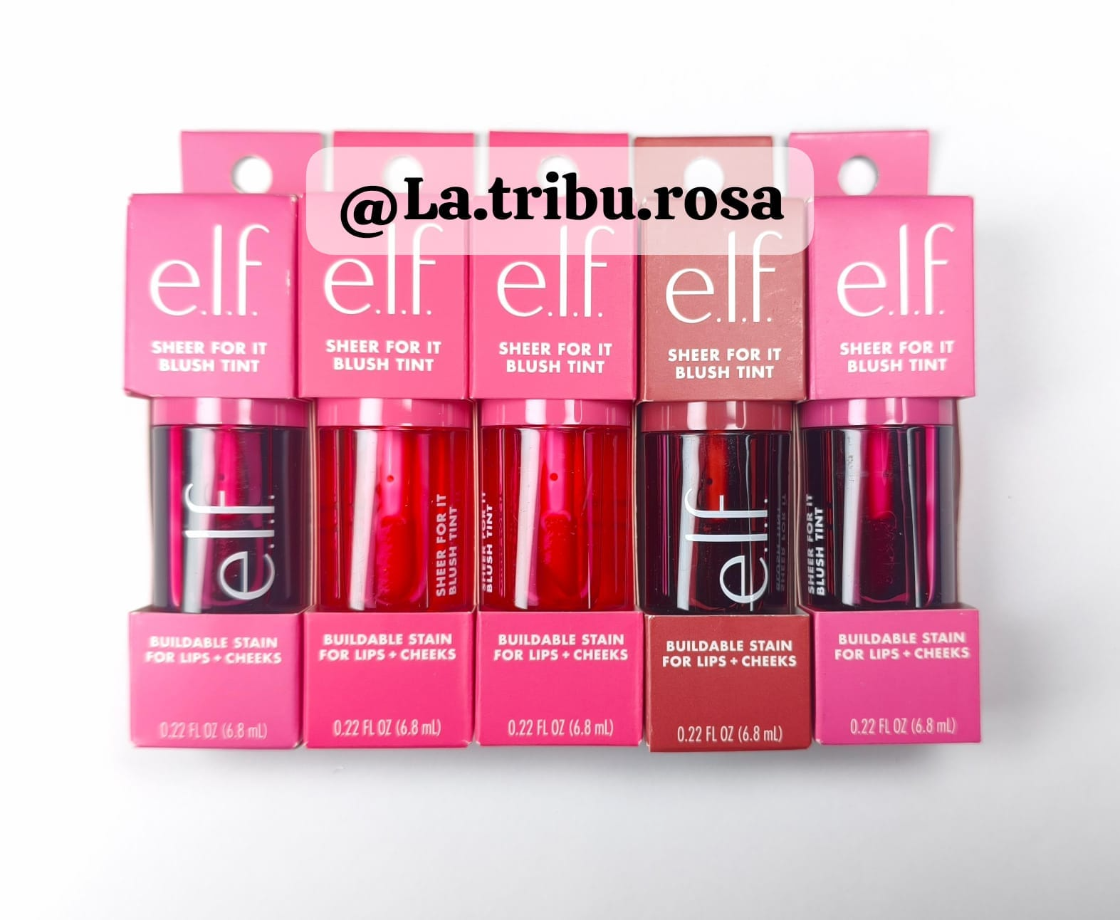 Lote tintas  elf 5 pz #JL216
