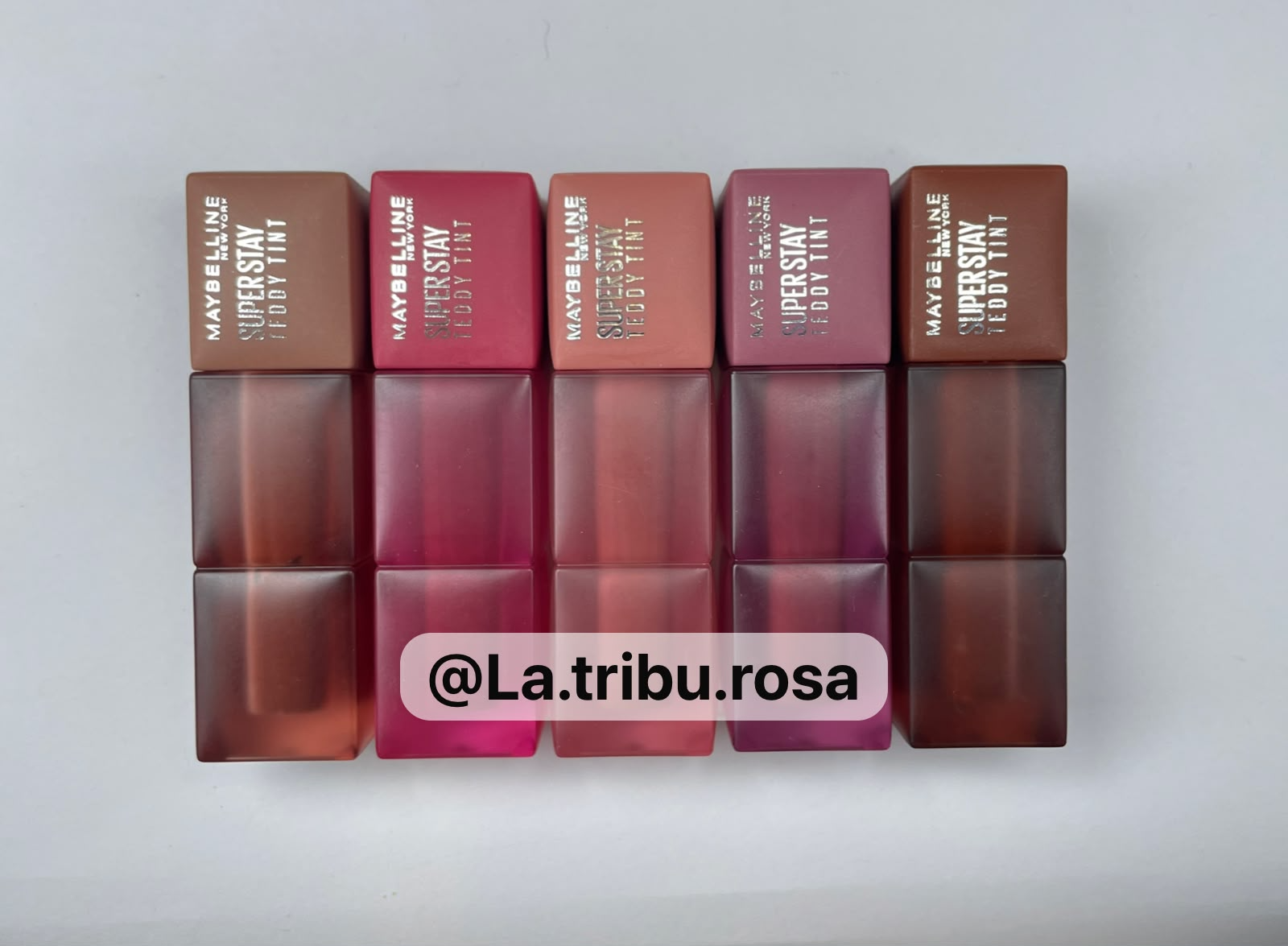 Lote solo Teddy tint 5pz #JL262
