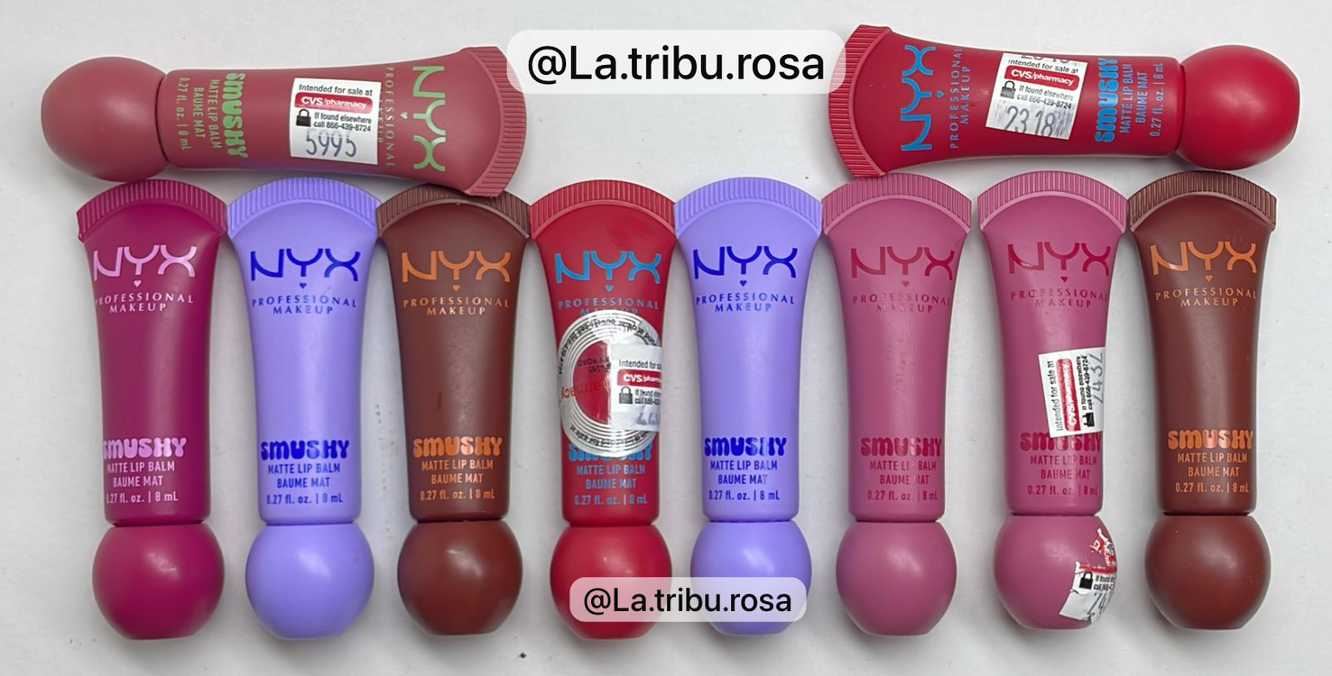 Lote solo Smushys de NYX 10 pz #A258