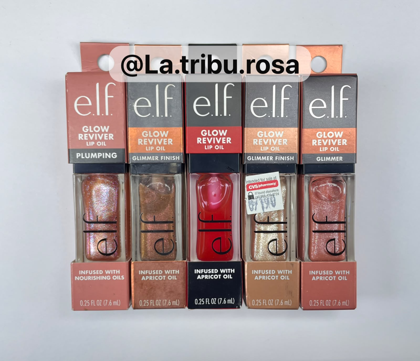 Lote de Lip oil elf 5 pz #JL228