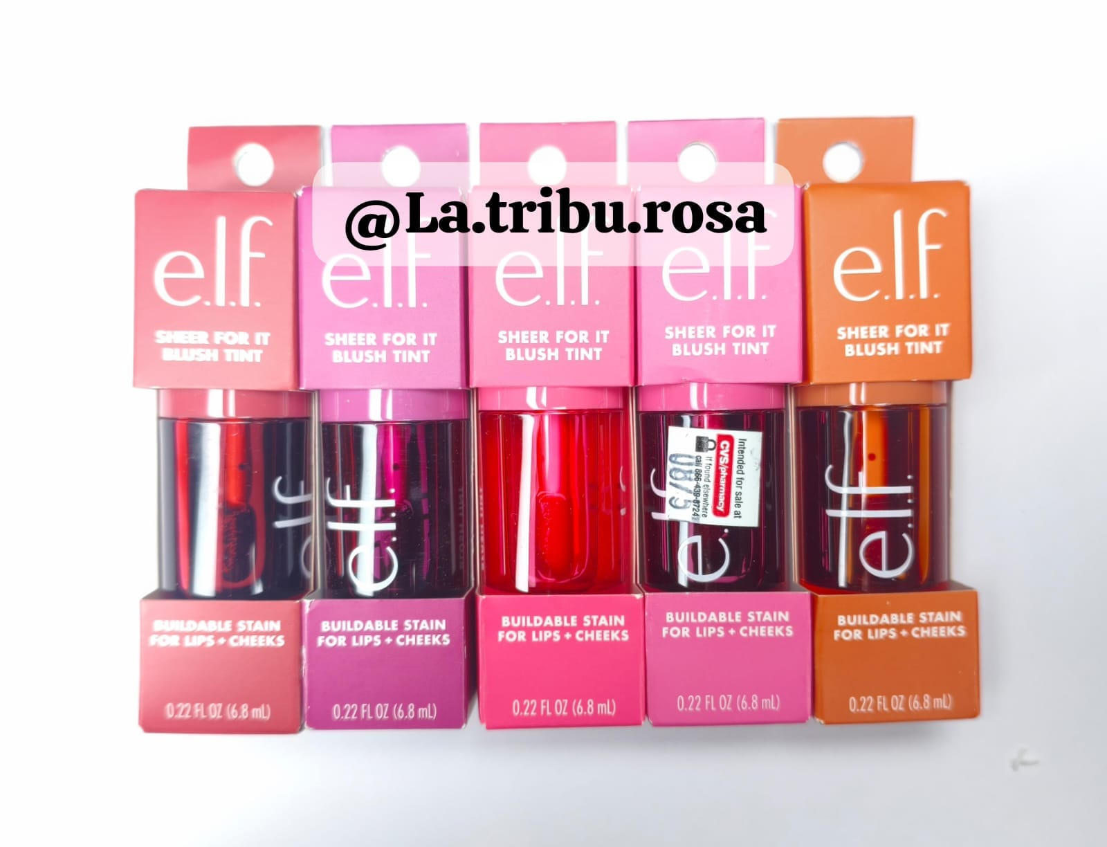 Lote tintas  elf 5 pz #JL204