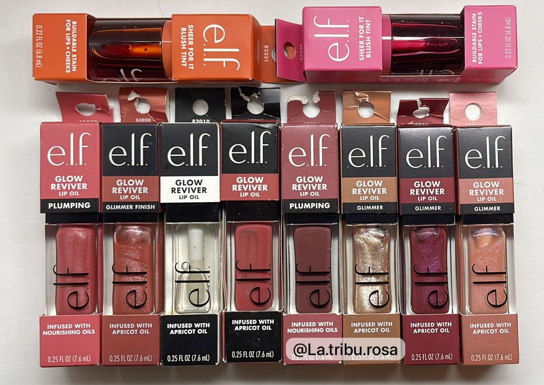 Lote de Lip oil/ Tintas con leve empaque dañado 10pz #A282