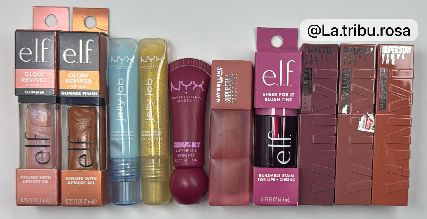 Lote especial de labiales/glosses 10pz #MA246