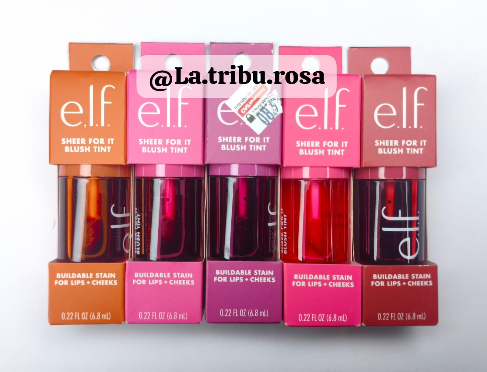Lote tintas  elf 5 pz #JL205