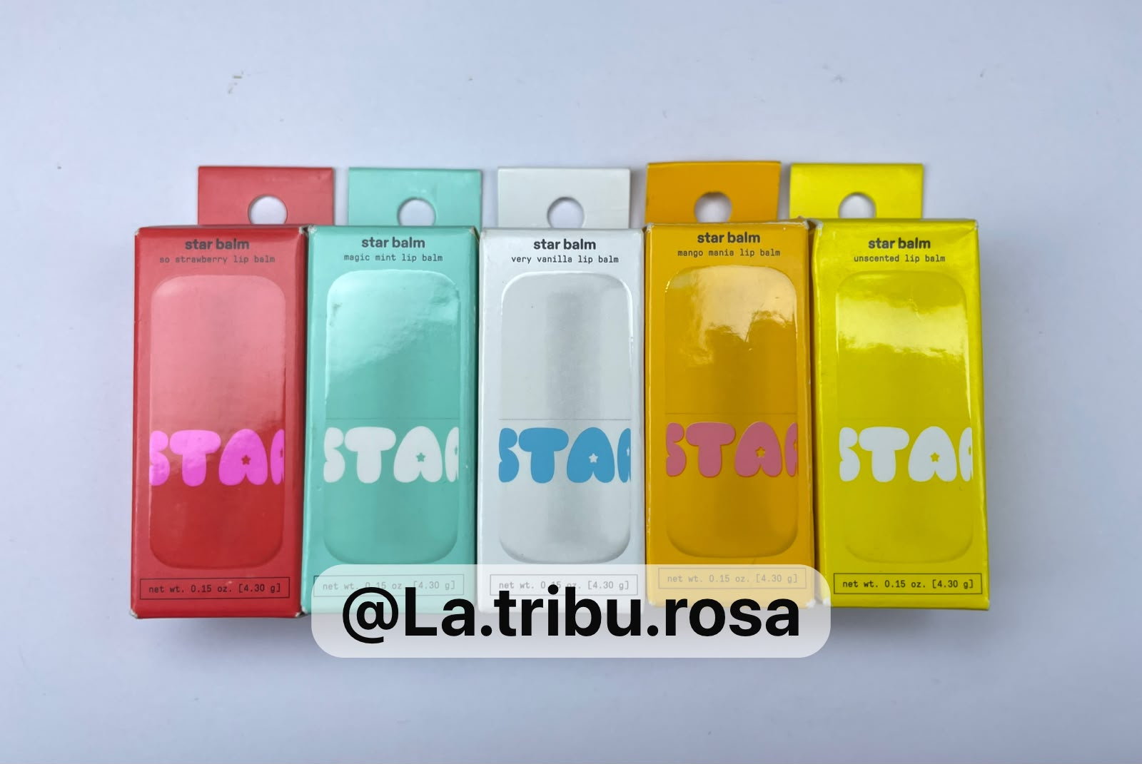 Lote balsamos starface 5 pz  #JL282
