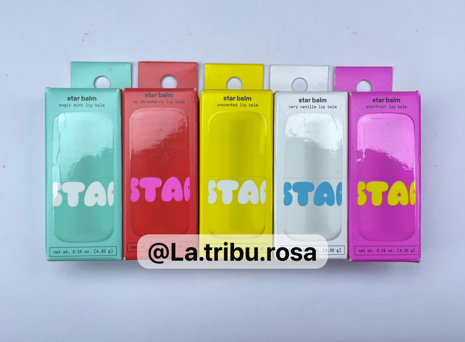 Lote balsamos starface 5 pz  #JL283