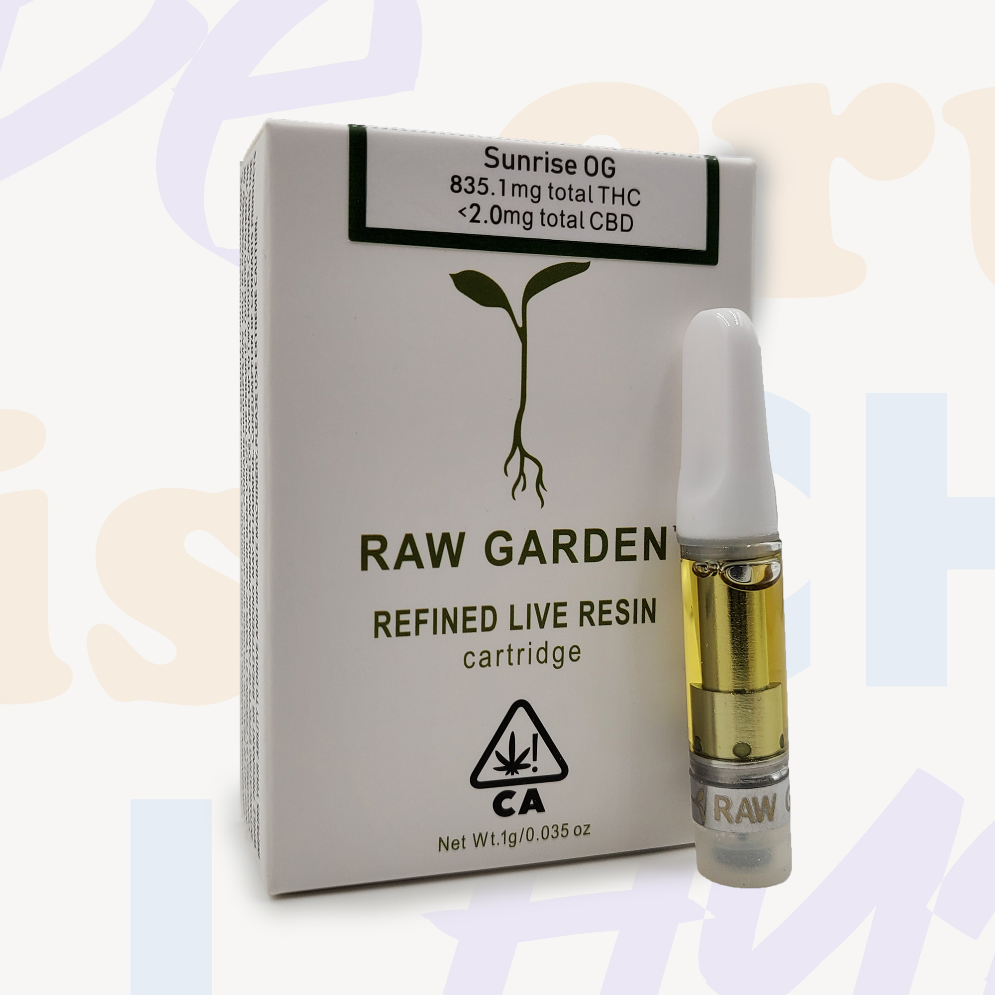 Raw Garden Cartridge