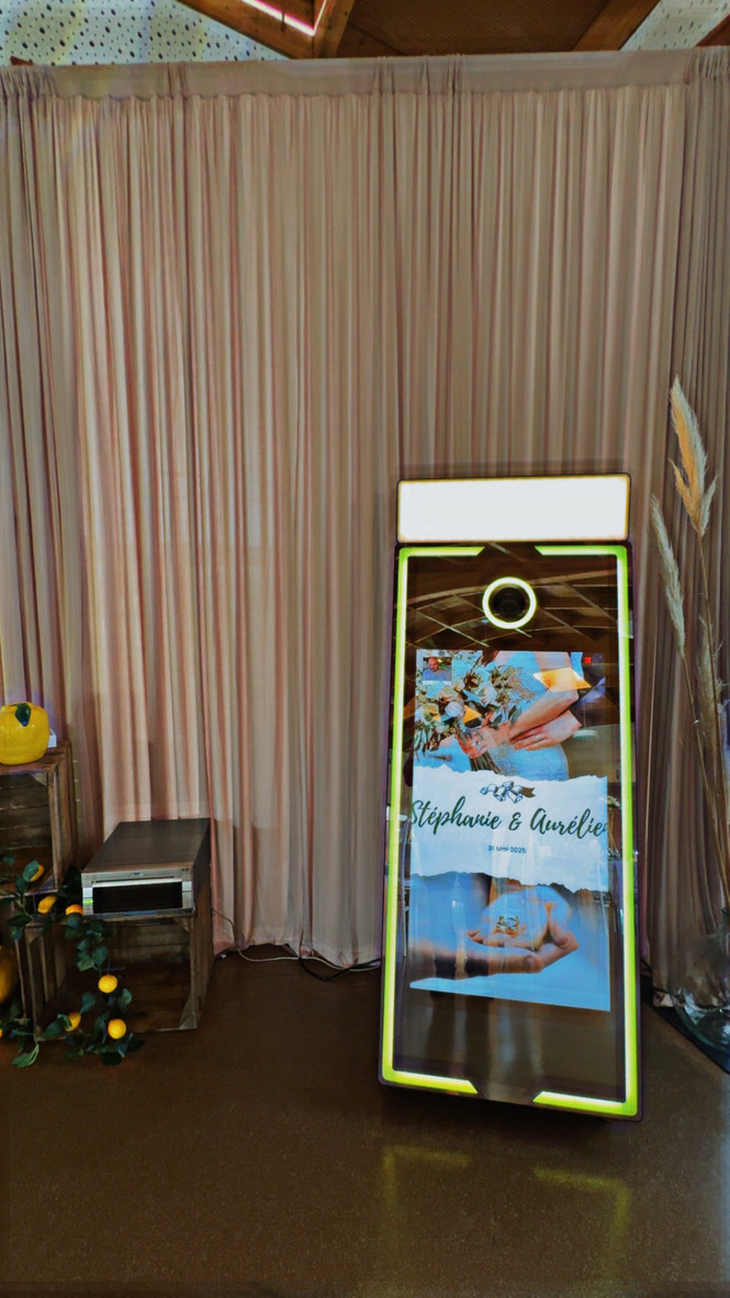 Photobooth entièrement personnalisable