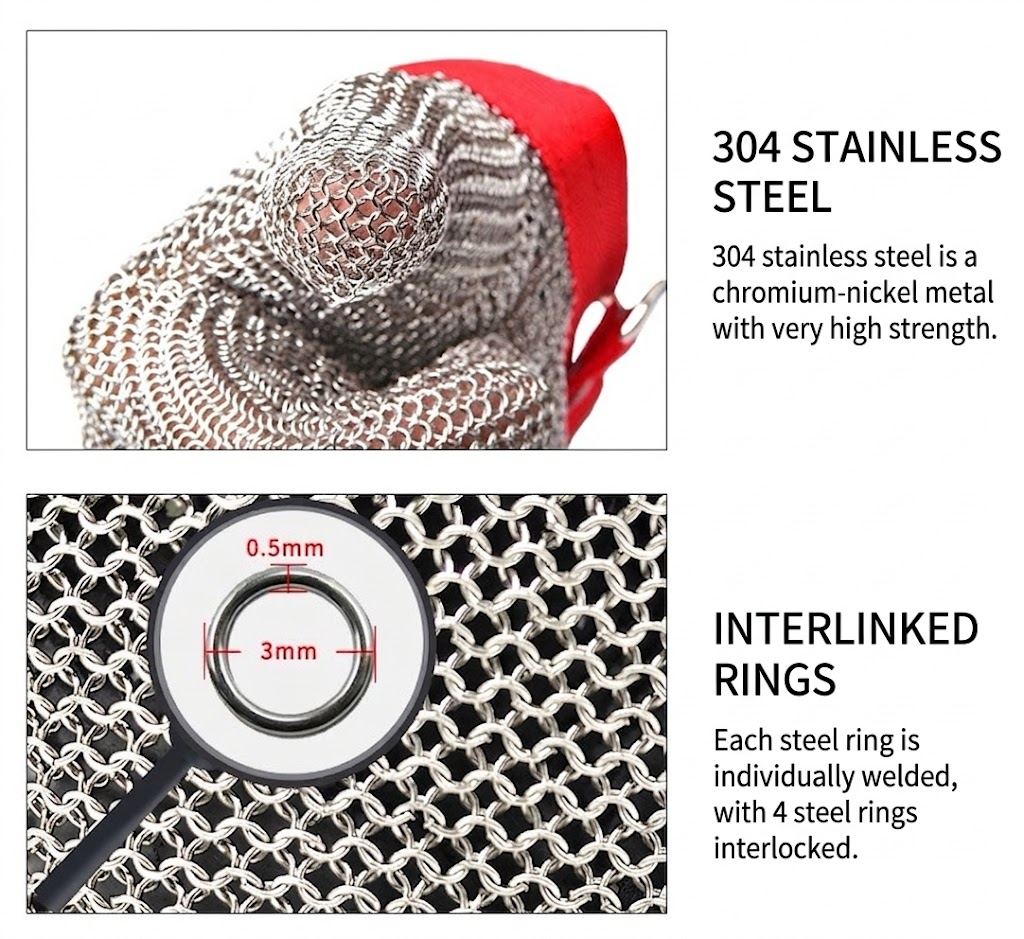 Stainless Steel Mesh Glove