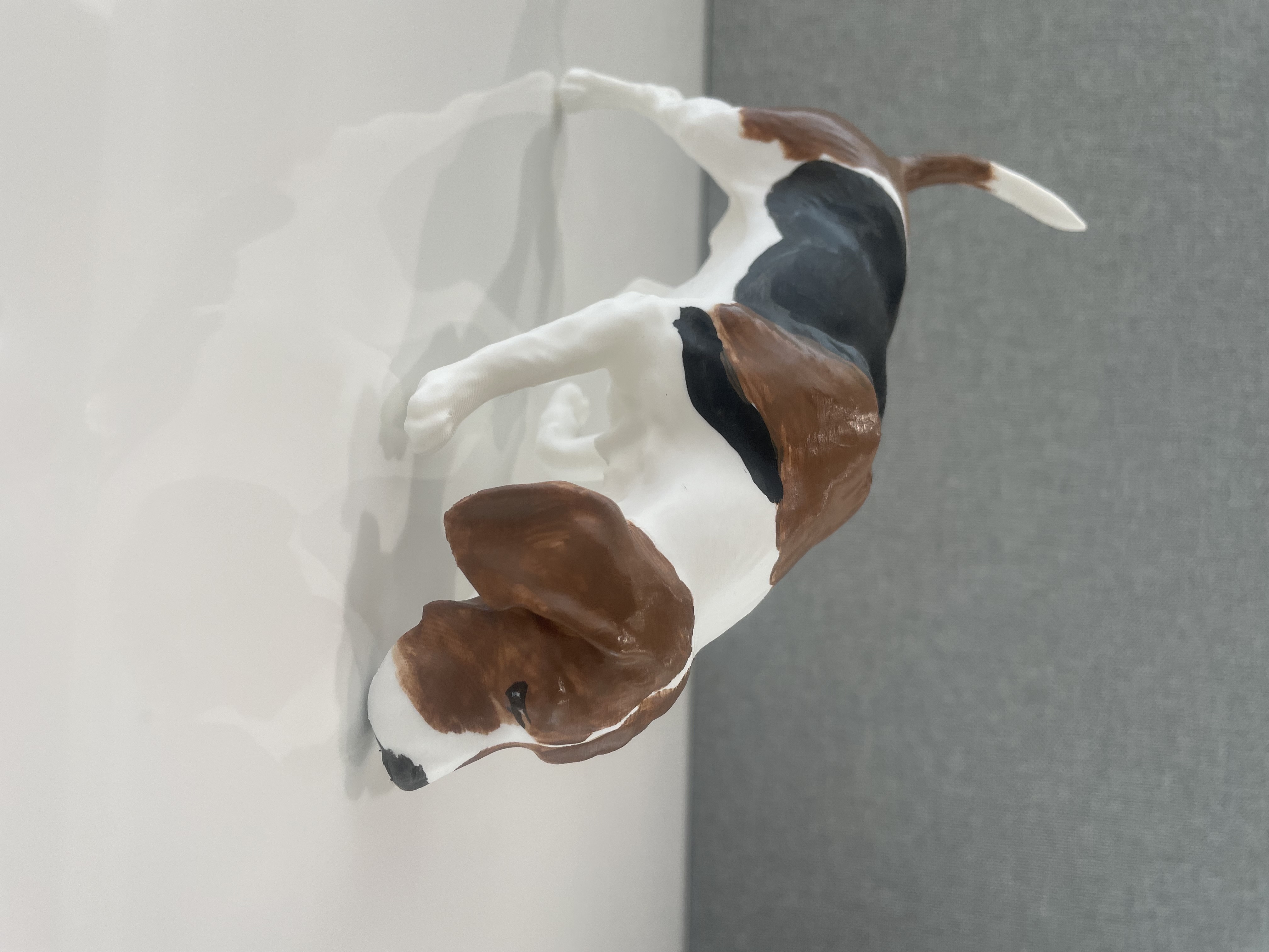 On the Hunt Beagle Figurine