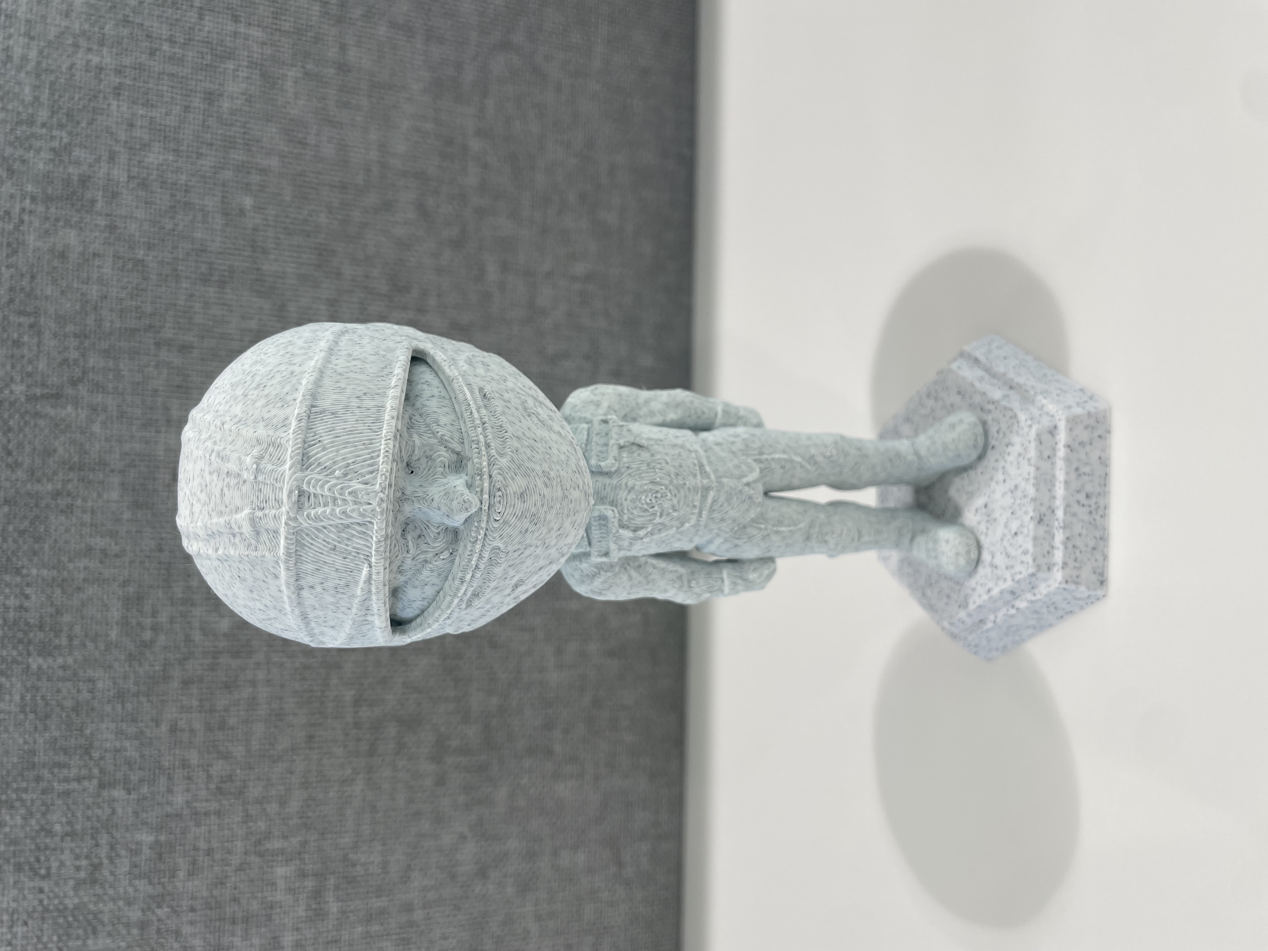 MemoryPrint Statue in marble finish