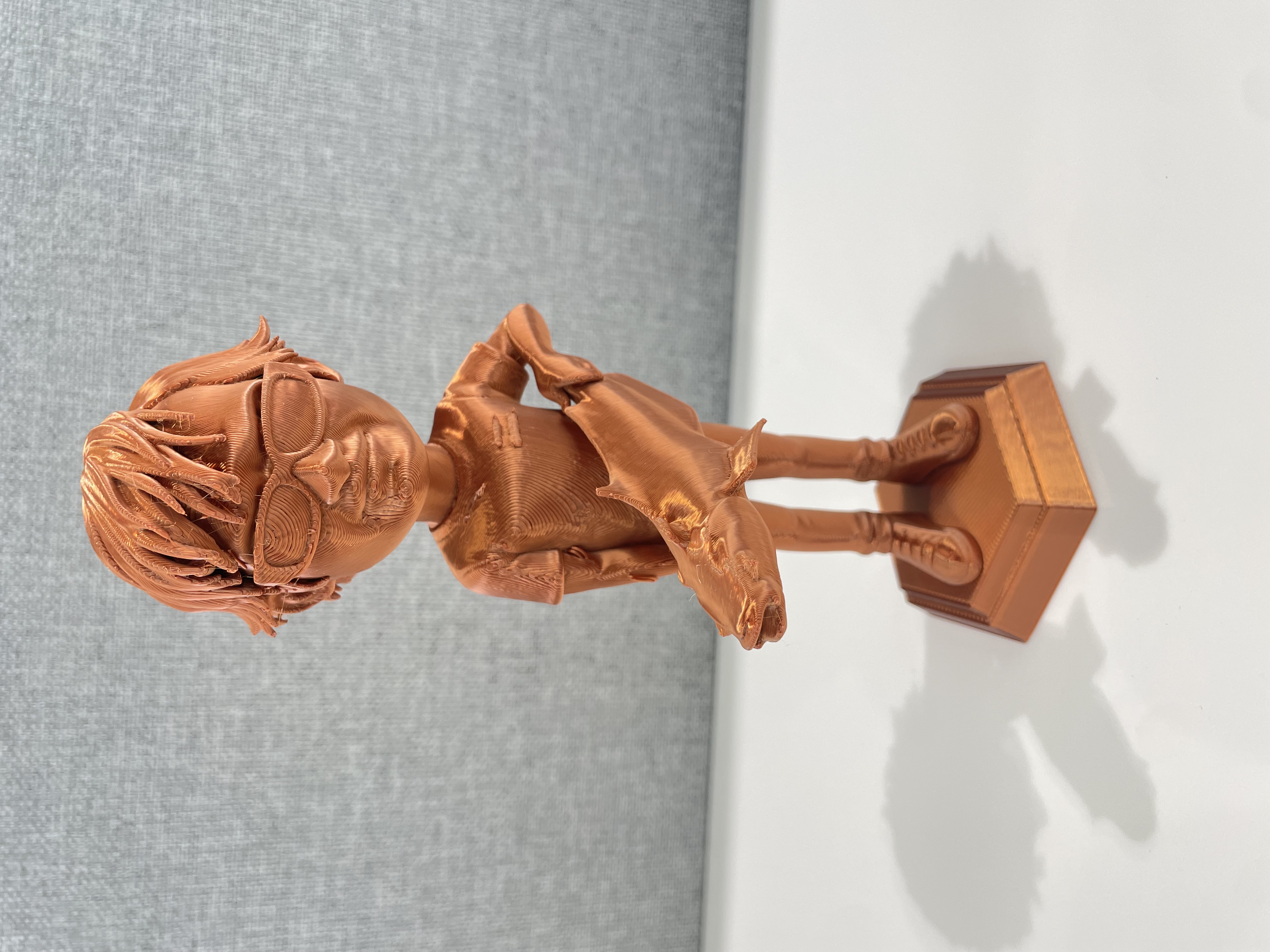 MemoryPrint Statue in metallic finish