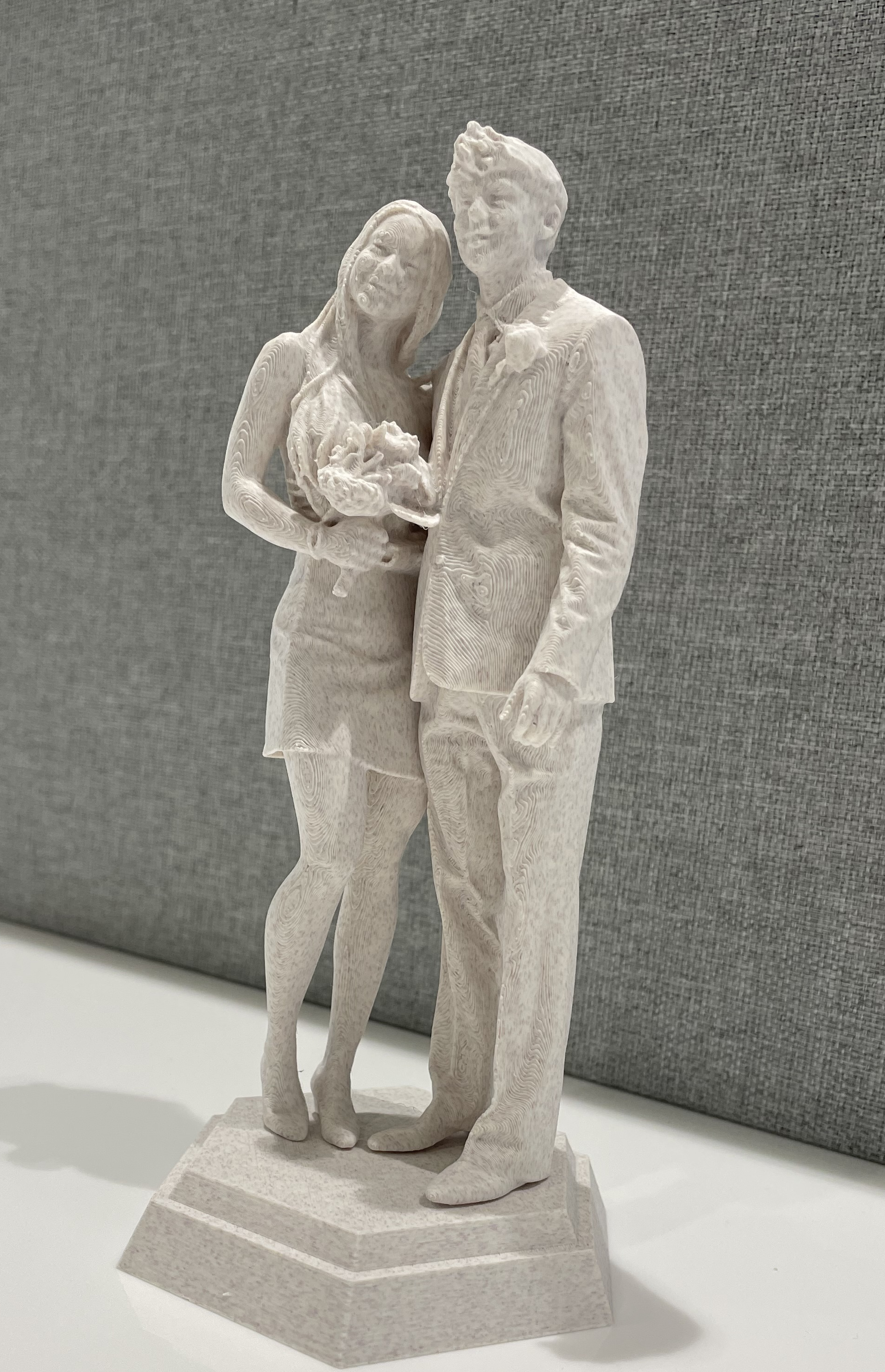 MemoryPrint Statue in marble finish